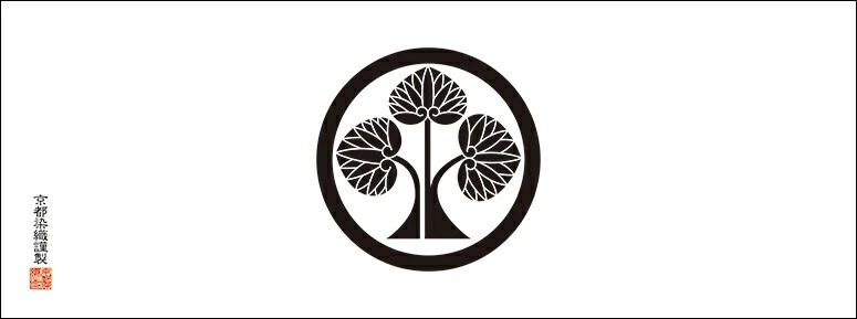 【葵（あおい）】徳川葵/丸に左離れ立葵