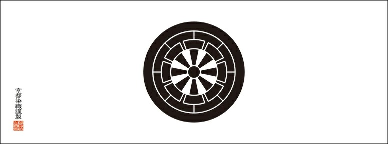 【車(くるま)】源氏車/丸に源氏車